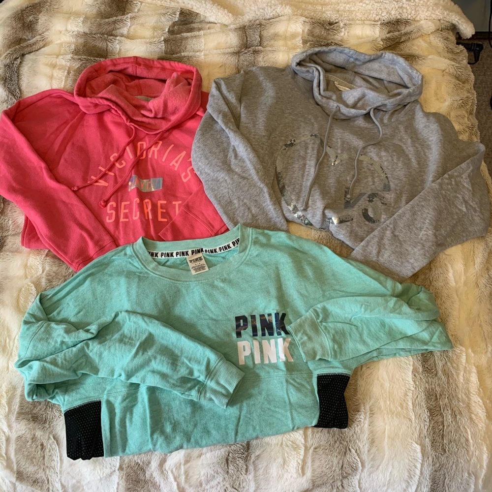 ✨Victoria's Secret Sweatshirt Bundle✨